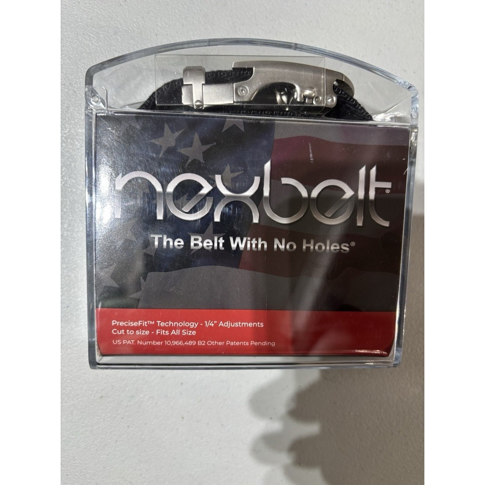 Nexbelt Ratchet Belt Gray Golf Belt‎ NIB